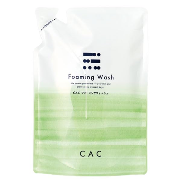 ＣＡＣ化粧品　フォーミングウォッシュ　レフィル6袋　詰め替え用　cac Amazon | CAC フォーミングウォッシュ 400ml （詰め替え用） 6個セット